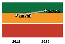  Evolution de l'activité