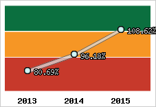  Evolution de l'activité