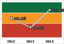  Evolution de l'activité